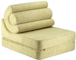 Wigiwama Zöld buklé gyerek fotel Flipster - Wigiwama