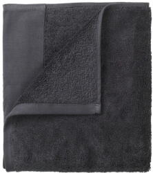 blomus Sötétszürke frottír pamut törölköző szett 4 db-os 30x30 cm Riva - Blomus