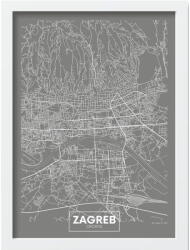 Wallity Kép 40x55 cm Zagreb - Wallity