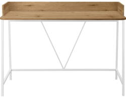 Støraa Íróasztal tölgyfa dekoros asztallappal 50x120 cm Savona - Støraa