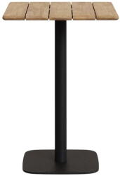 Kave Home Bárasztal akácfa asztallappal 70x70 cm Saura - Kave Home