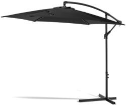 Bonami Essentials Fekete napernyő ø 300 cm Happy Sun - Bonami Essentials