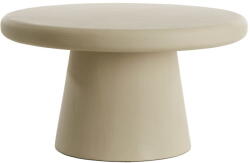Light & Living Bézs kerek dohányzóasztal ø 70 cm Kulona - Light & Living