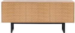 Woodman Camden Herringbone komód tölgy dekorral, 175 x 75 cm - Woodman