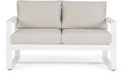 Bizzotto Fehér alumínium kerti kanapé Merrigan - Bizzotto - bonami - 165 310 Ft