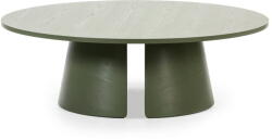 Teulat Cep zöld dohányzóasztal, ø 110 cm - Teulat