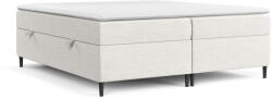 Maison de Reve Krémszínű ágyneműtartós boxspring ágy 200x200 cm Araya - Maison de Rêve