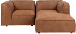 Bonami Selection Konyakbarna bőrutánzat sarokkanapé (jobb oldali) Fairfield Kentucky - Bonami Selection - bonami - 488 648 Ft
