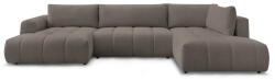 Bobochic Paris Szürkésbarna kinyitható-tárolóhelyes sarokkanapé (jobb oldali-U alakú) Fuji - Bobochic Paris