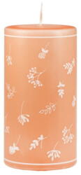 Unipar Fleur narancssárga gyertya, égési idő 87 óra - Unipar