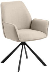 Actona Bézs kárpitozott karfás étkezőfotel szett 2 db-os Glenda - Actona