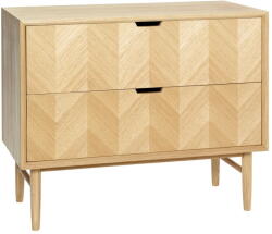 Hübsch Herringbone fiókos tölgyfa komód - Hübsch