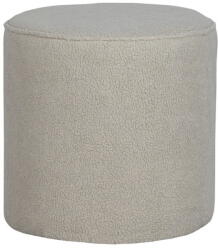 WOOOD Sara bézs puff, ø 46 cm - WOOOD