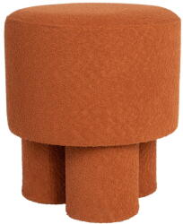 White Label Téglavörös buklé puff Marcos - White Label