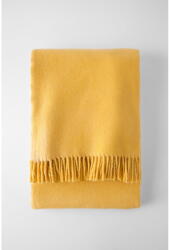 Euromant Basics sárga pléd, 140 x 180 cm - Euromant