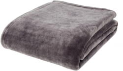 Catherine Lansfield Szürke ágytakaró 200x240 cm Raschel - Catherine Lansfield