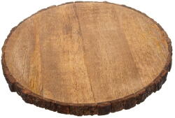 Orion Szervírozó fa vágódeszka ø 39 cm Mango - Orion