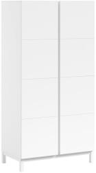 Vipack Fehér gyerek ruhásszekrény 99x196x58 cm Eva - Vipack