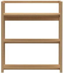 Actona Natúr színű könyvespolc tölgyfa dekorral 80x93x40 cm Ludza - Actona