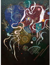 Fedkolor Reprodukciós kép 30x40 cm Mouvement I, Wassily Kandinsky - Fedkolor