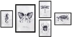 Wallity Kép szett 5 db-os Butterfly - Wallity