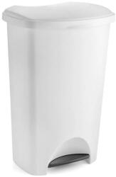 Addis Fehér, fedeles pedálos szemetes, 41 x 33 x 62, 5 cm - Addis