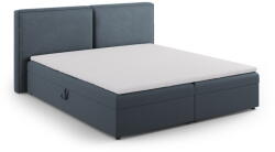 Cosmopolitan Design Kék ágyneműtartós boxspring ágy 160x200 cm Arendal - Cosmopolitan Design