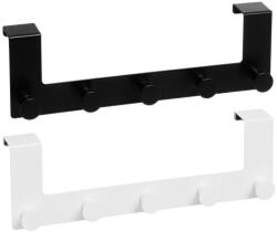 Casa Selección Fehér-fekete fém ajtófogas 35 cm - Casa Selección