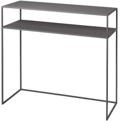 Blomus Sötétszürke fém konzolasztal 35x85 cm Fera - Blomus
