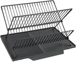 WENKO Nelia sötétszürke edényszárító, 34 x 40 cm - Wenko