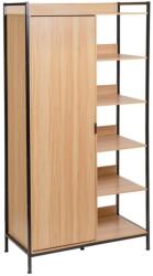 Casa Selección Natúr színű nyitott ruhásszekrény 100x190x48 cm Armarios - Casa Selección