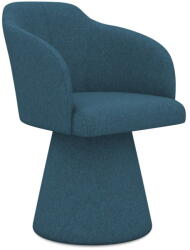 makamii Kék kárpitozott étkezőfotel Kanoa - Makamii