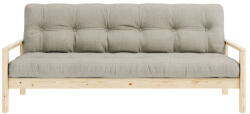 Karup Design Bézs len kinyitható kanapé 205 cm Knob - Karup Design - bonami - 343 390 Ft