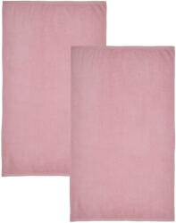 Catherine Lansfield Rózsaszín gyorsan száradó frottír pamut fürdőlepedő szett 2 db-os 90x140 cm Quick Dry - Catherine Lansfield