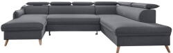 Miuform Sötétszürke kinyitható sarokkanapé (jobb oldali) Sweet Harmony - Miuform - bonami - 641 665 Ft