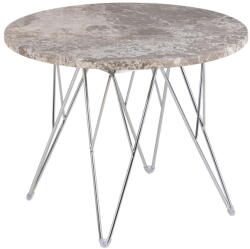 Actona Márvány kerek tárolóasztal ø 55 cm Prunus - Actona