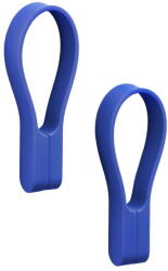 Zone Kék szilikon akasztó szett 2 db-os Loop - Zone - bonami - 9 430 Ft