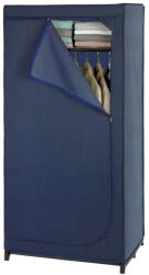 Wenko Business kék szövet tárolószekrény, magasság 160 cm - Wenko