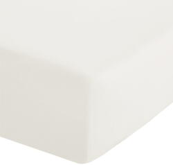 Catherine Lansfield Krémszínű gumis perkál lepedő 90x190 cm Easy Iron Percale - Catherine Lansfield