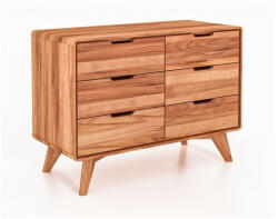 The Beds Alacsony bükkfa komód 90x63 cm Greg - The Beds