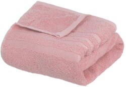 Unimasa Rózsaszín frottír pamut fürdőlepedő 70x140 cm Simple - Casa Selección