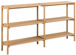 Actona Braidwood könyvespolc tölgyfa dekorral, 169 x 88 cm - Actona
