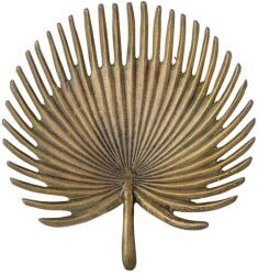 Bloomingville Fém dekoratív tál 30x33 cm Lillie - Bloomingville