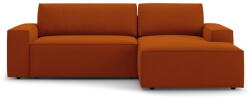 Micadoni Téglavörös kinyitható sarokkanapé (jobb oldali) Jodie - Micadoni Home