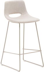 Kave Home Bézs bárszék (ülésmagasság 76 cm) Zahara - Kave Home - bonami - 81 762 Ft