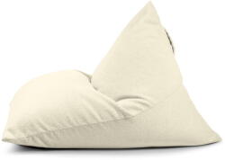 SLOWDOWN Krémszínű buklé babzsákfotel Razz - SLOWDOWN