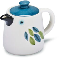 Cooksmart ® Fehér-kék kerámia teáskanna Forest Birds - Cooksmart ®