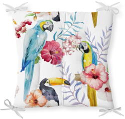 Minimalist Cushion Covers Jungle Birds pamut keverék székpárna, 40 x 40 cm - Minimalist Cushion Covers