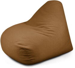 SLOWDOWN Barna buklé babzsákfotel Snug 100 - SLOWDOWN