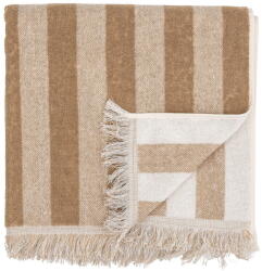 Bloomingville Barna-bézs pamut törölköző 50x100 cm Elaia - Bloomingville